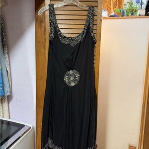 Black Beaded Dress